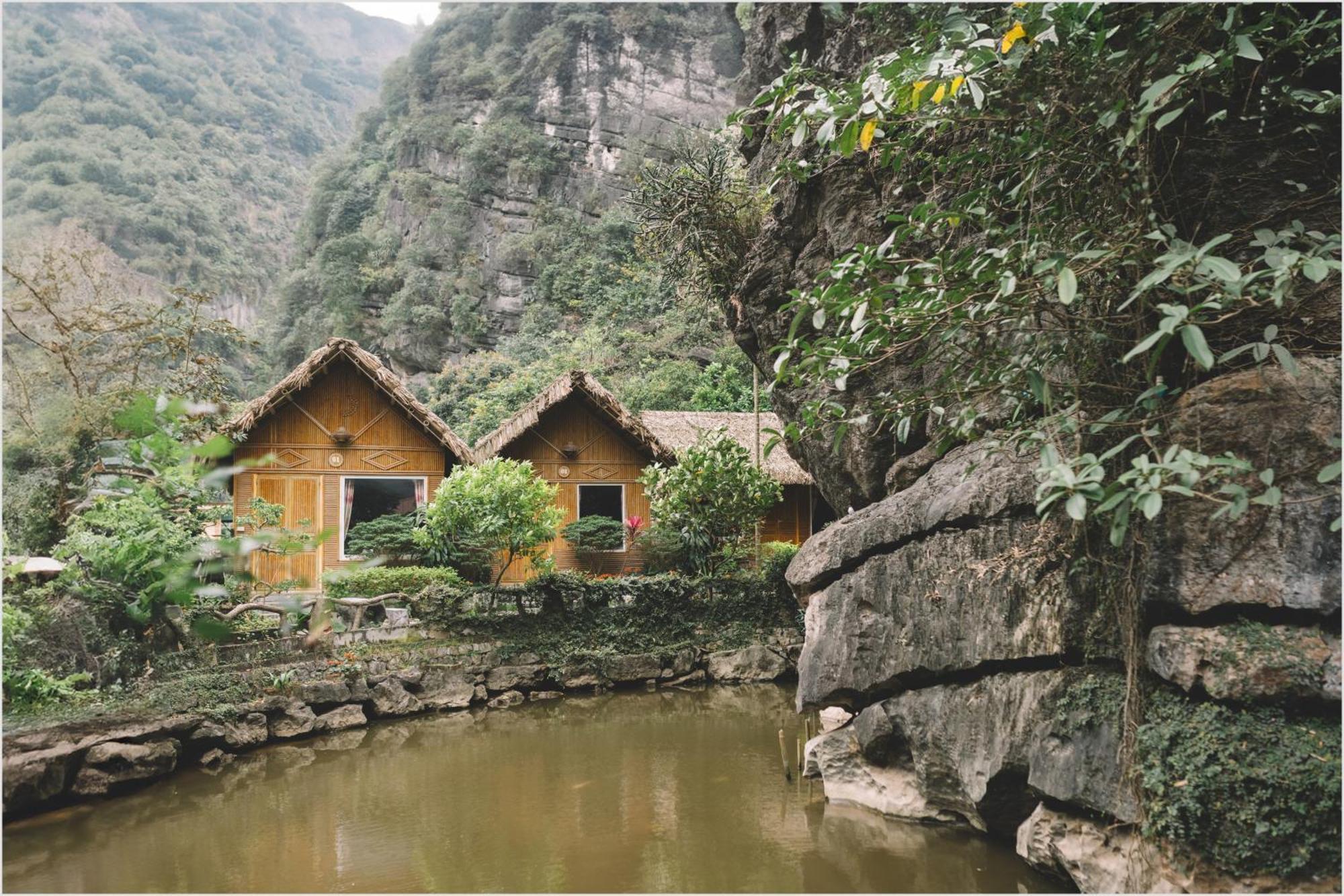 Апартаменты Trang An Mountain House Ниньбинь Экстерьер фото